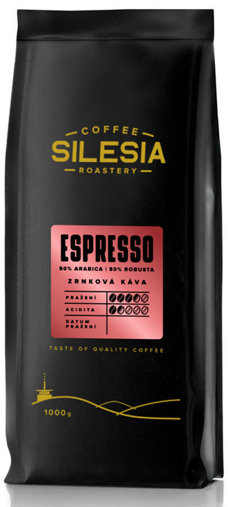 SILESIA COFFEE ROASTERY Espresso 1000g zrnková
