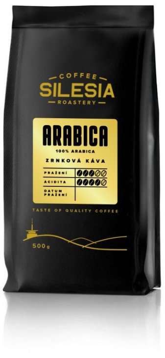 SILESIA COFFEE ROASTERY Arabica 100 % 500g zrnková