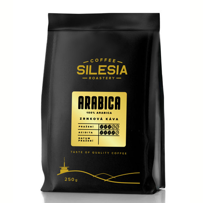 SILESIA COFFEE ROASTERY Arabica 100 % 250g zrnková