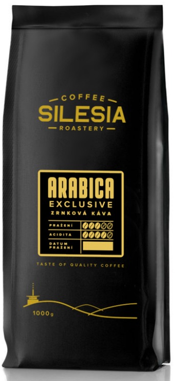 SILESIA COFFEE ROASTERY Arabica Exclusive 1000g zrnková