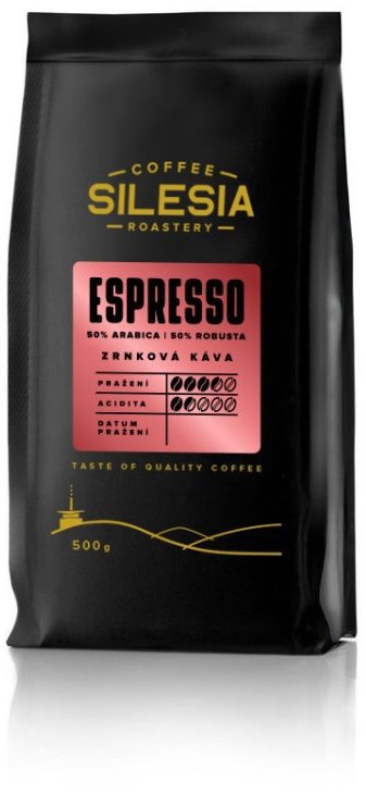SILESIA COFFEE ROASTERY Espresso 500g zrnková