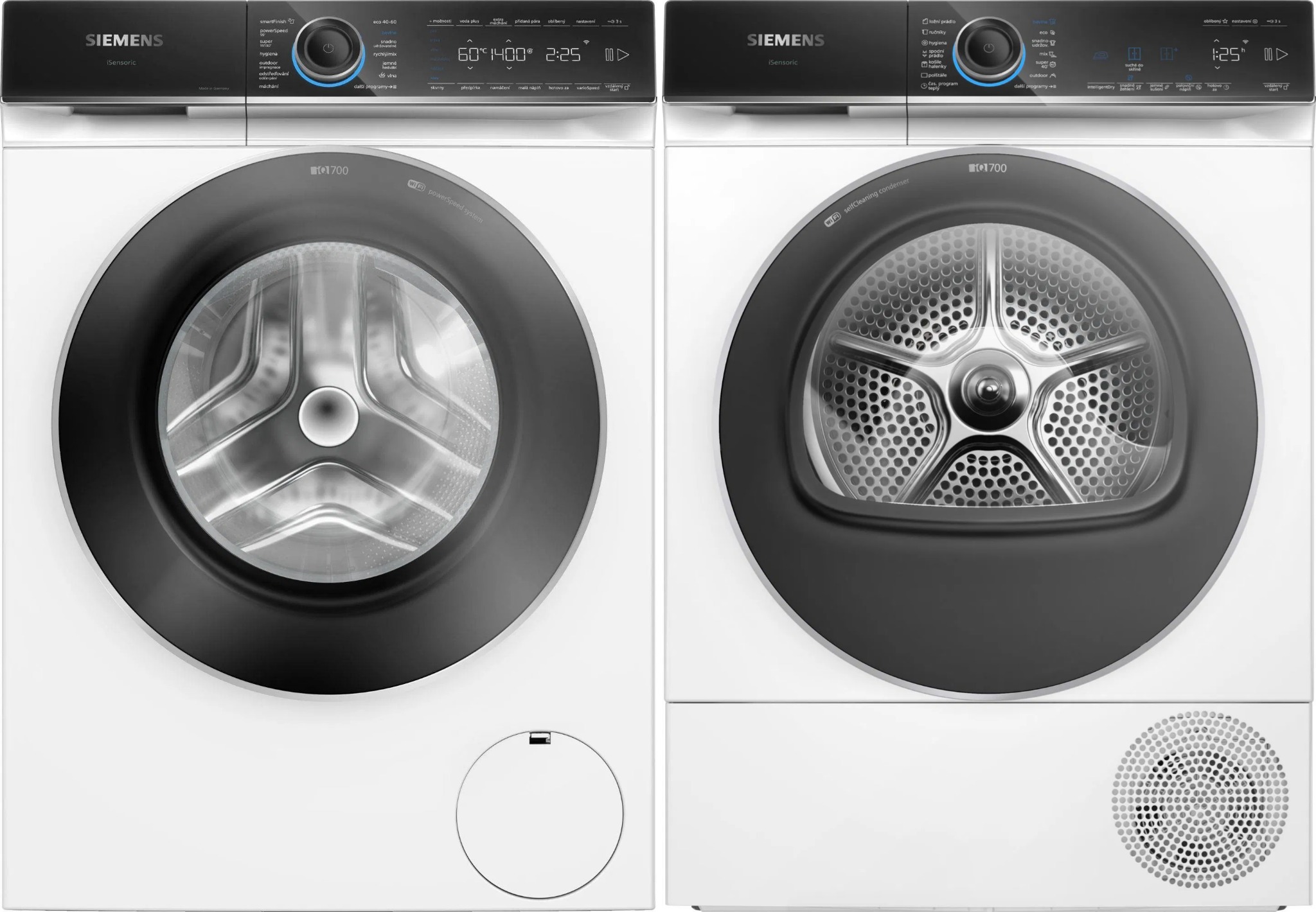 SIEMENS WG54B202CS iQ700 + SIEMENS WQ46B2DNCS iQ700