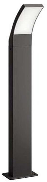 Signify Commercial Splay vonkajšie stĺpikové LED svietidlo, 1× 12 W, 1200 lm, 4000 K, 96 cm, IP44, antracit