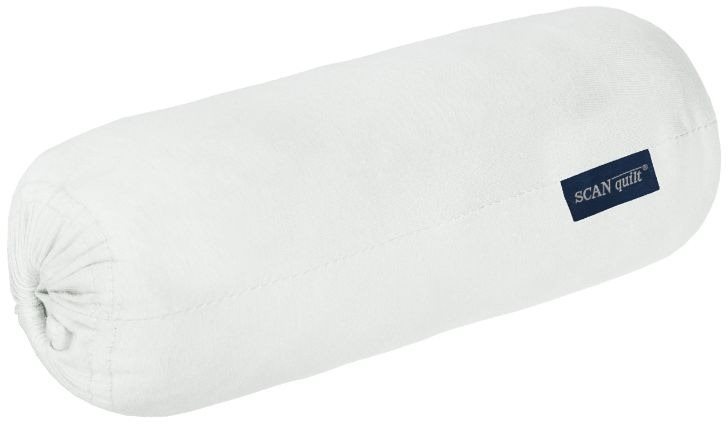 SCANquilt plachta na posteľ JERSEY SOFT biela 90 × 200 cm