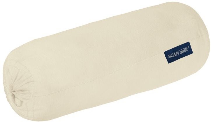 SCANquilt plachta na posteľ JERSEY SOFT smotanová 180 × 200 cm