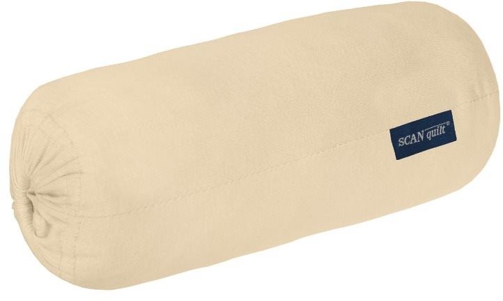 SCANquilt plachta na posteľ JERSEY SOFT béžová 180 × 200 cm