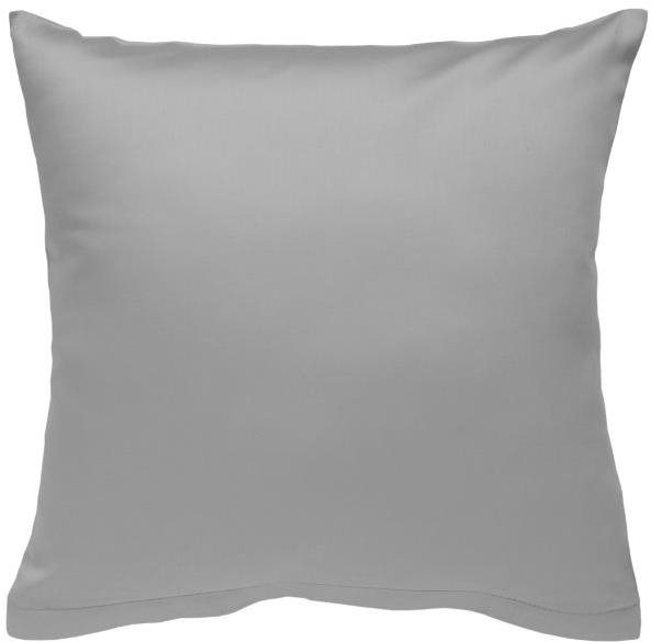 SCANquilt obliečka na vankúš Satén Color sivá 40 × 40