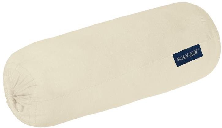 SCANquilt plachta na posteľ JERSEY SOFT smotanová 140 × 200 cm