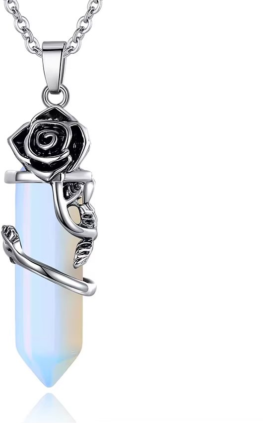 Silver Star Summermist dámska retiazka, ruža, Syn. Opalite, 45 cm