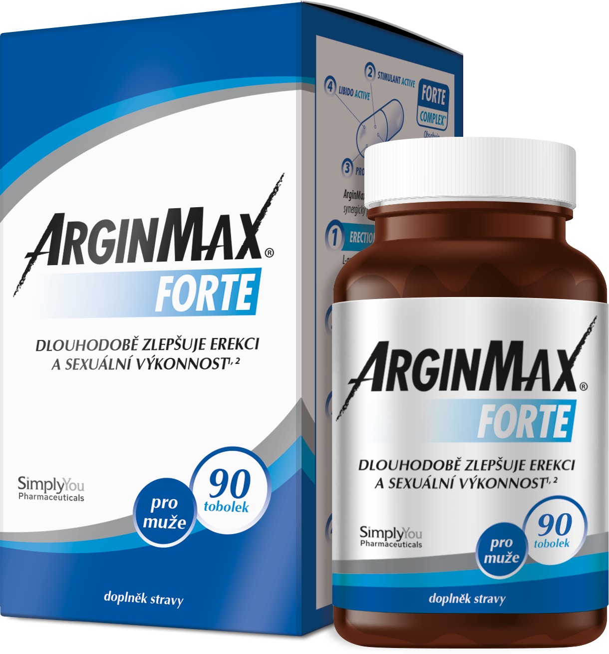 ArginMax Forte pre mužov 90 kapsúl