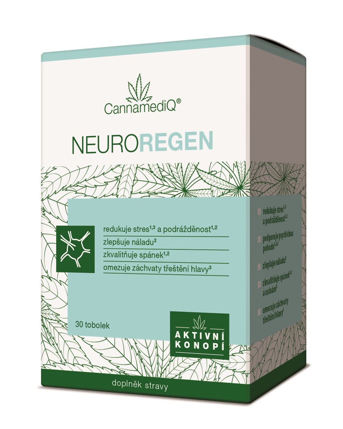 CannamediQ Neuroregen 30 kapsúl