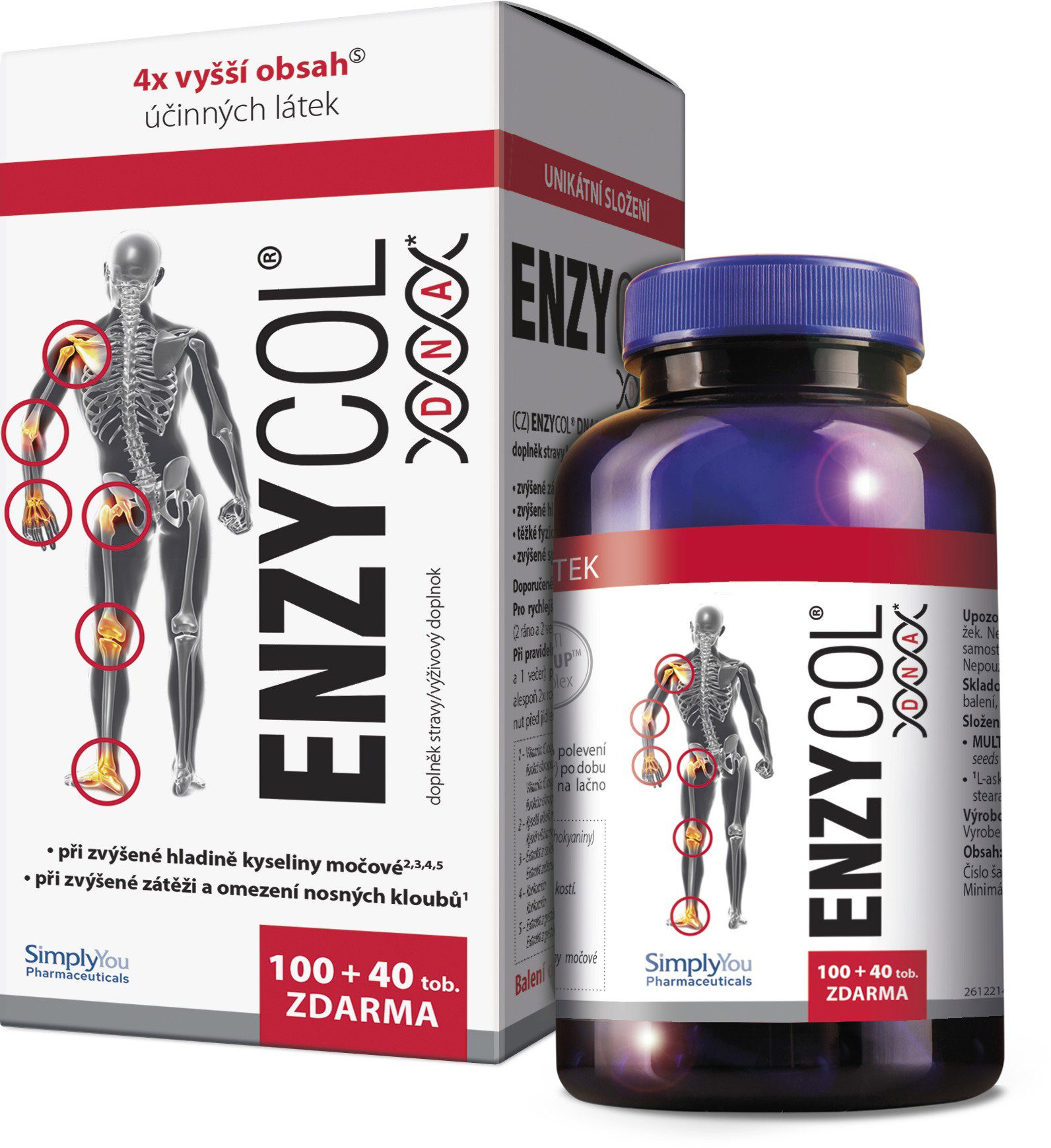 ENZYCOL 100 + 40 kapsúl