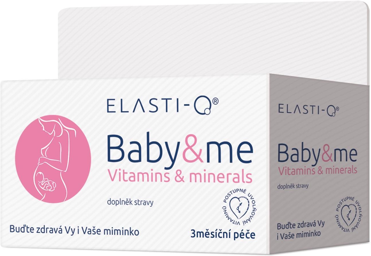 Elasti-Q Vitamins & Minerals 90 tabliet s postupným uvoľňovaním
