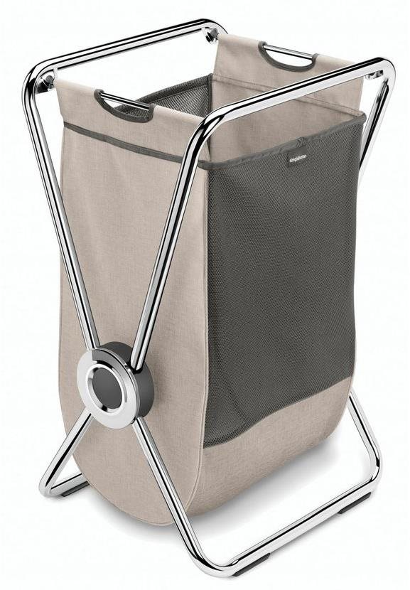 Simplehuman kôš na bielizeň skladací, jednoduchý, oceľ, polyester