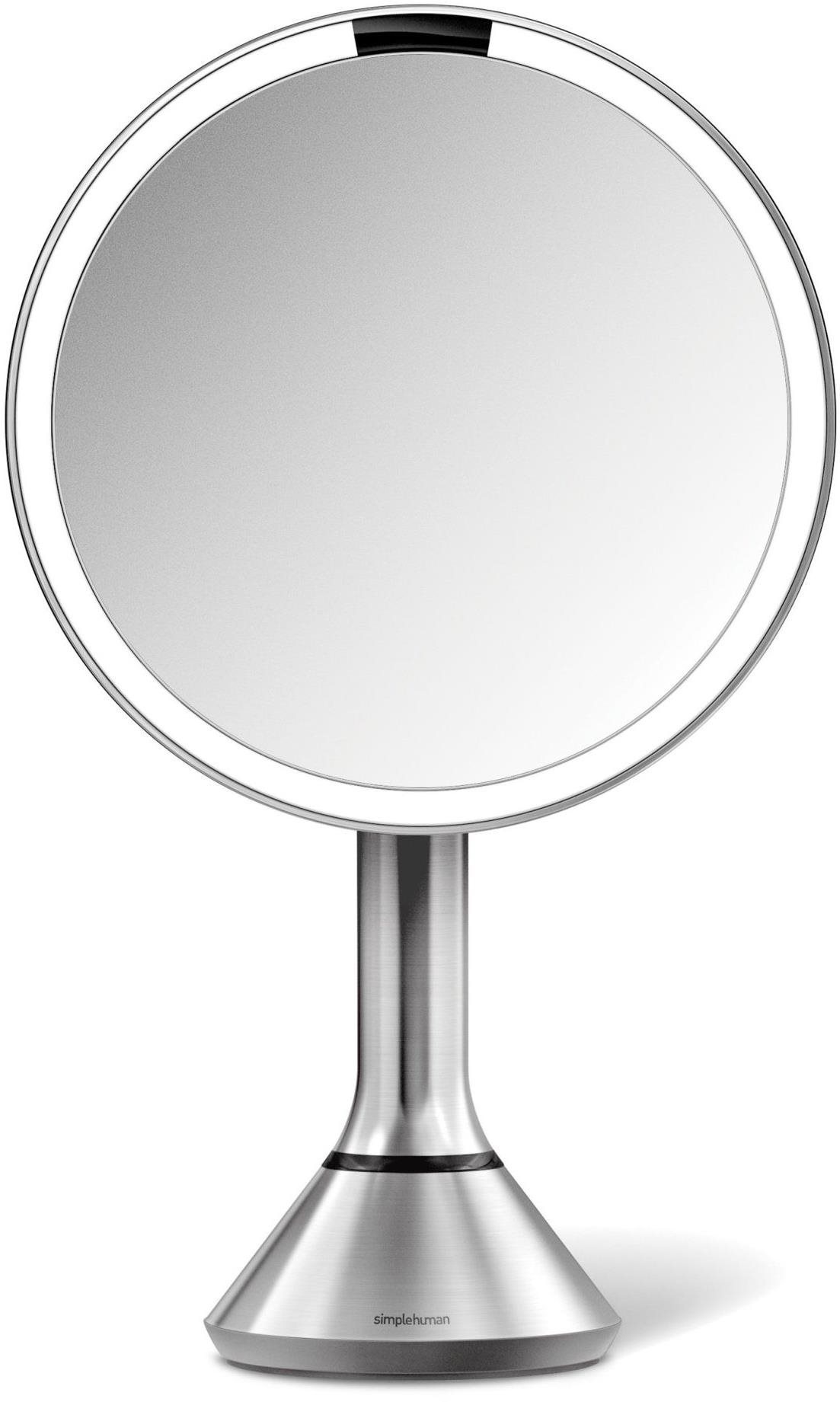 Simplehuman Sensor Touch, DUAL LED osvetlenie, 5×, nabíjacie, matné nerezové