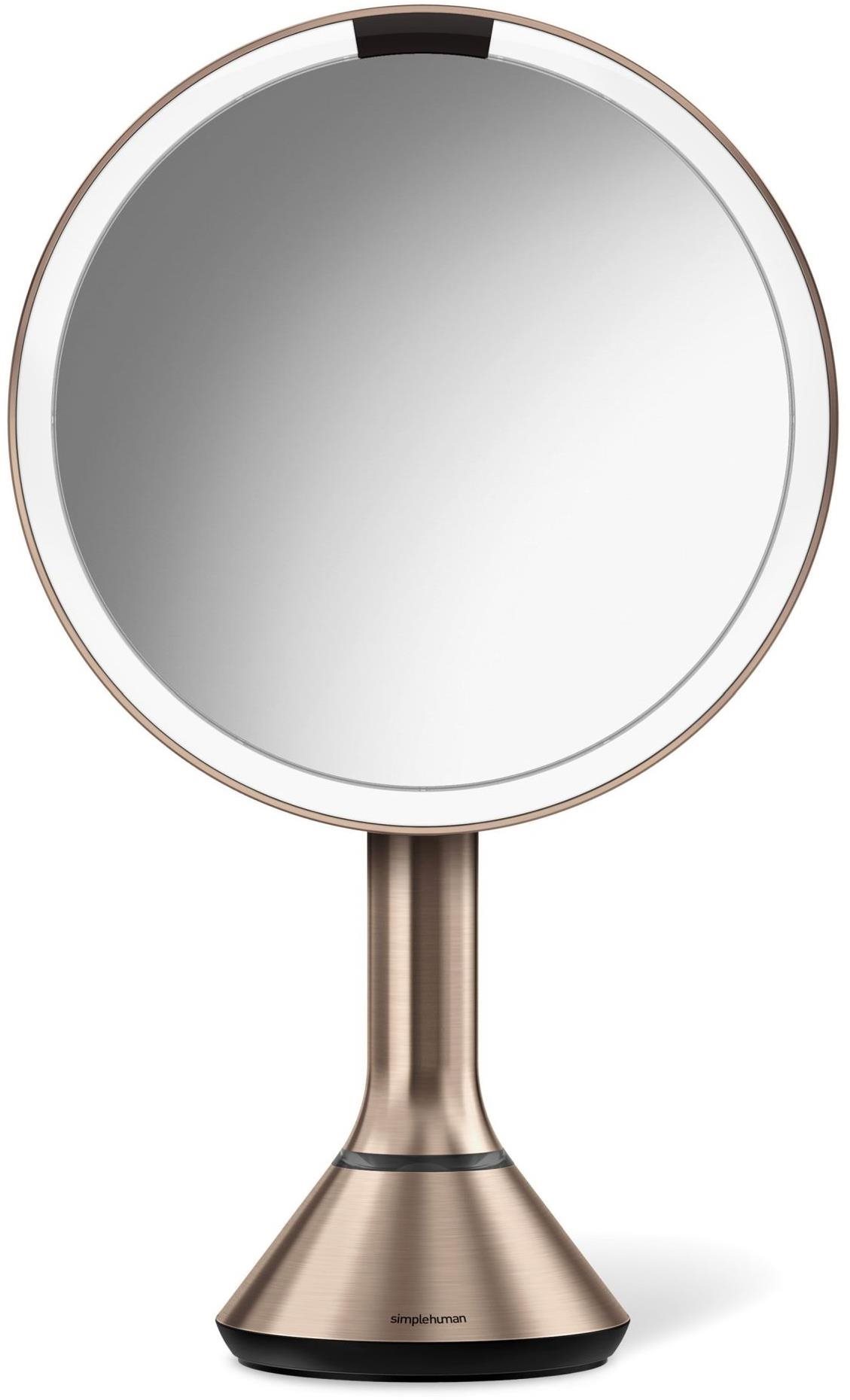 Simplehuman Sensor Touch, DUAL LED osvetlenie, 5×, dobíjacie, Rose Gold