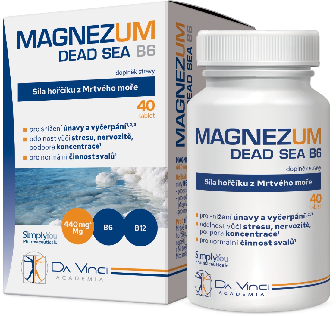 Da Vinci Academia MAgnezum Dead Sea 40 tabliet