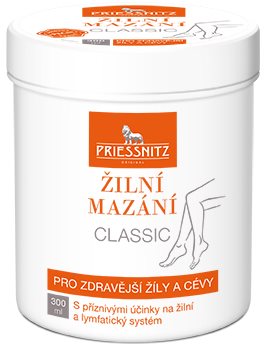 Priessnitz Žilové mazanie Classic 300 ml