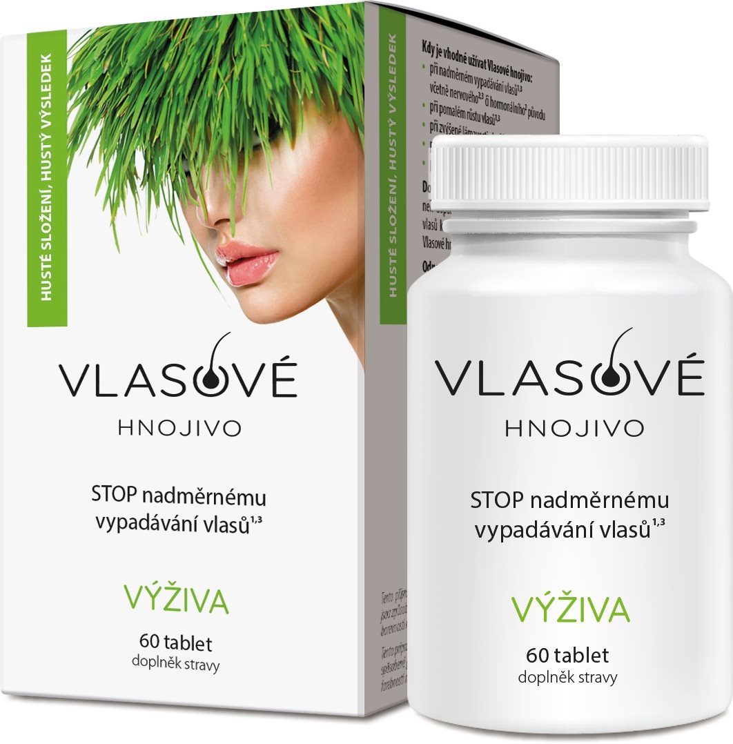 Vlasové hnojivo 60 kapsúl