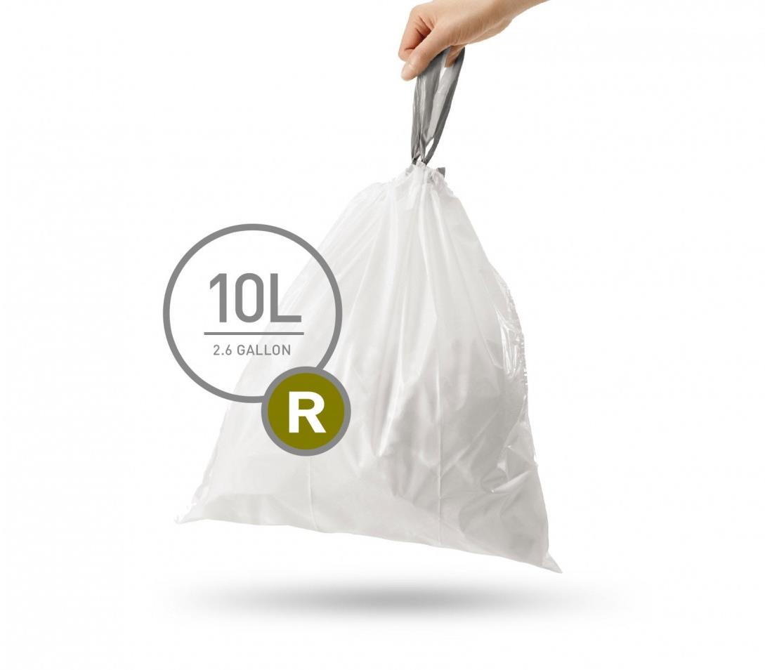 Simplehuman Zaťahovacie vrecká, 10 l, typ R, 20 ks