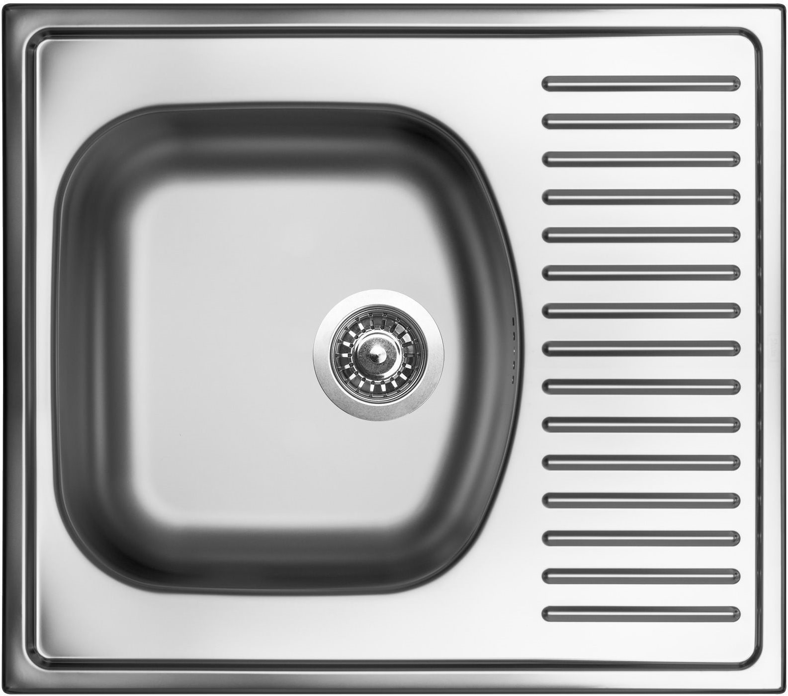 SINKS SHORT 580 V 0,5 mm matný