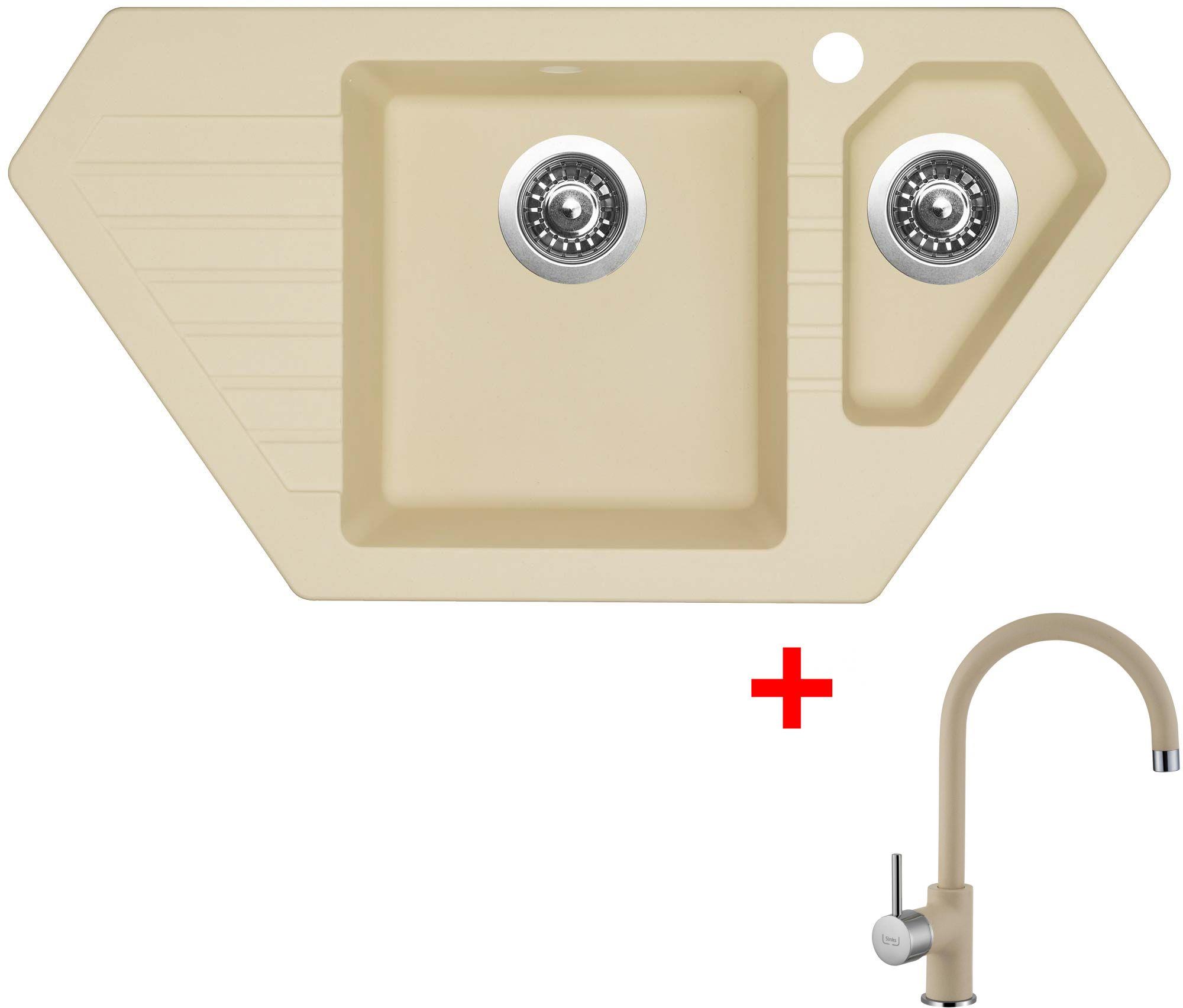 Sinks Bravo 850.1 Sahara + Vitalia GR