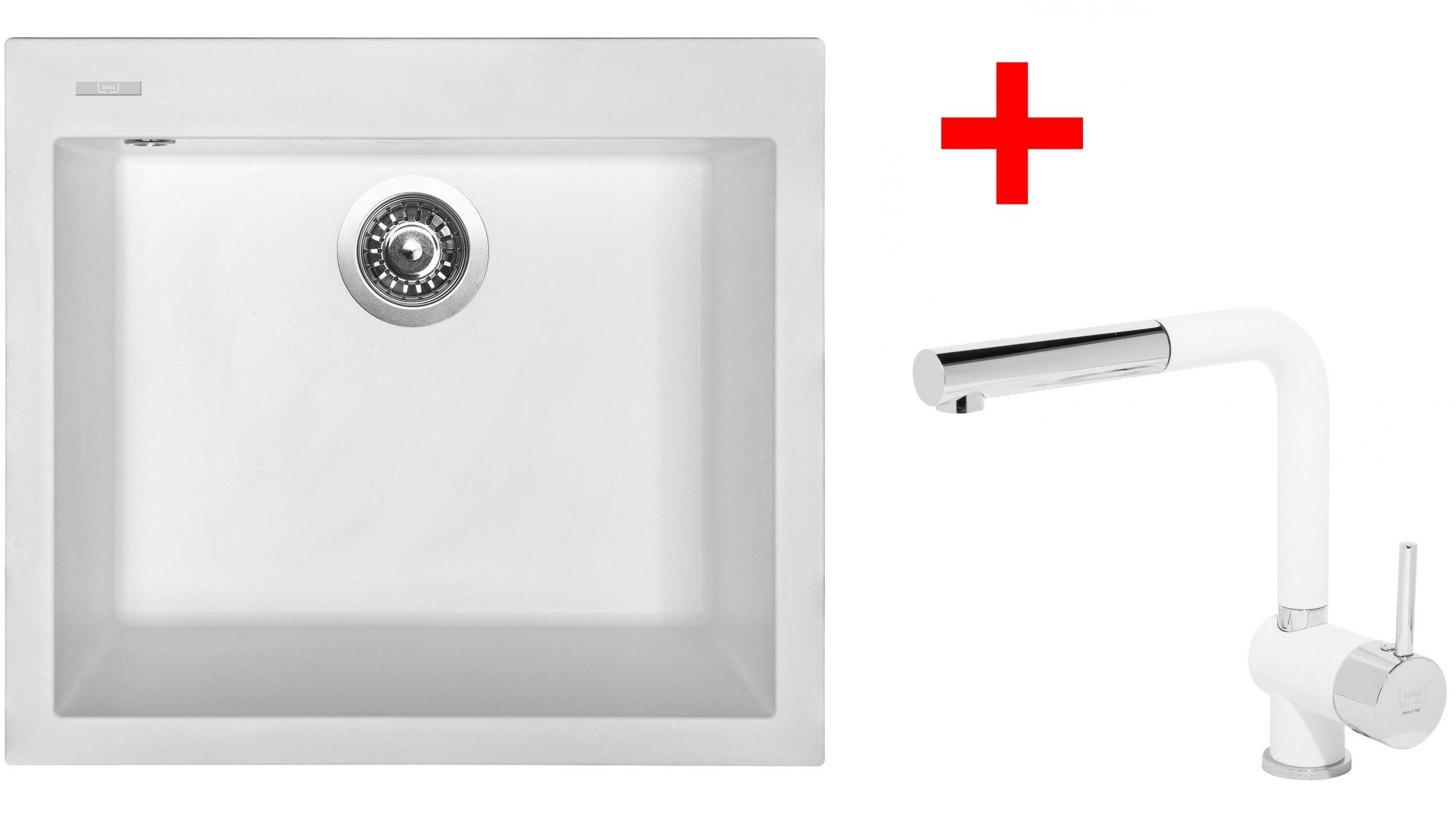 Sinks Cube 560 Milk + Mix 3 P GR