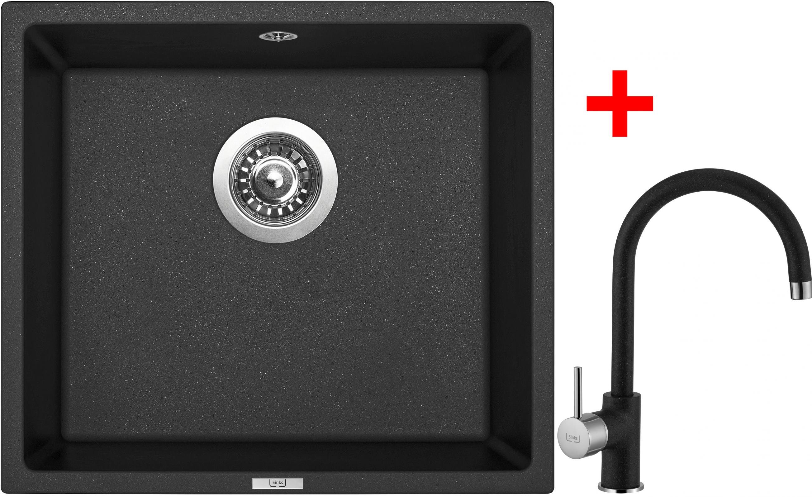 Sinks Frame 457 Granblack + Vitalia GR