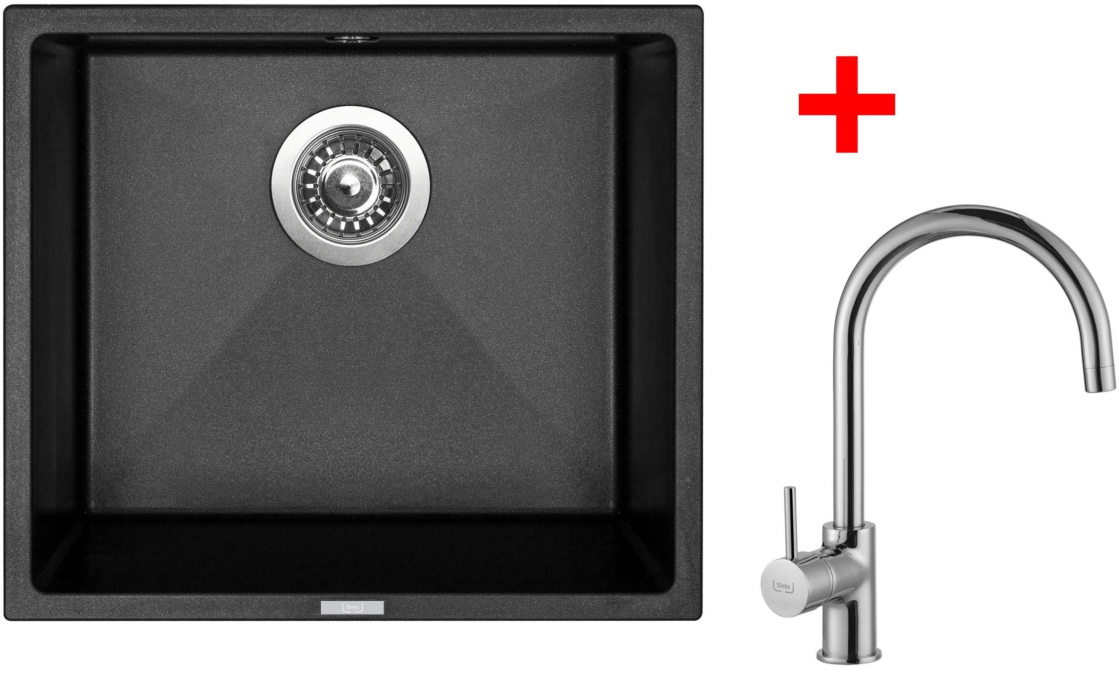 Sinks Frame 457 Metalblack + Vitalia