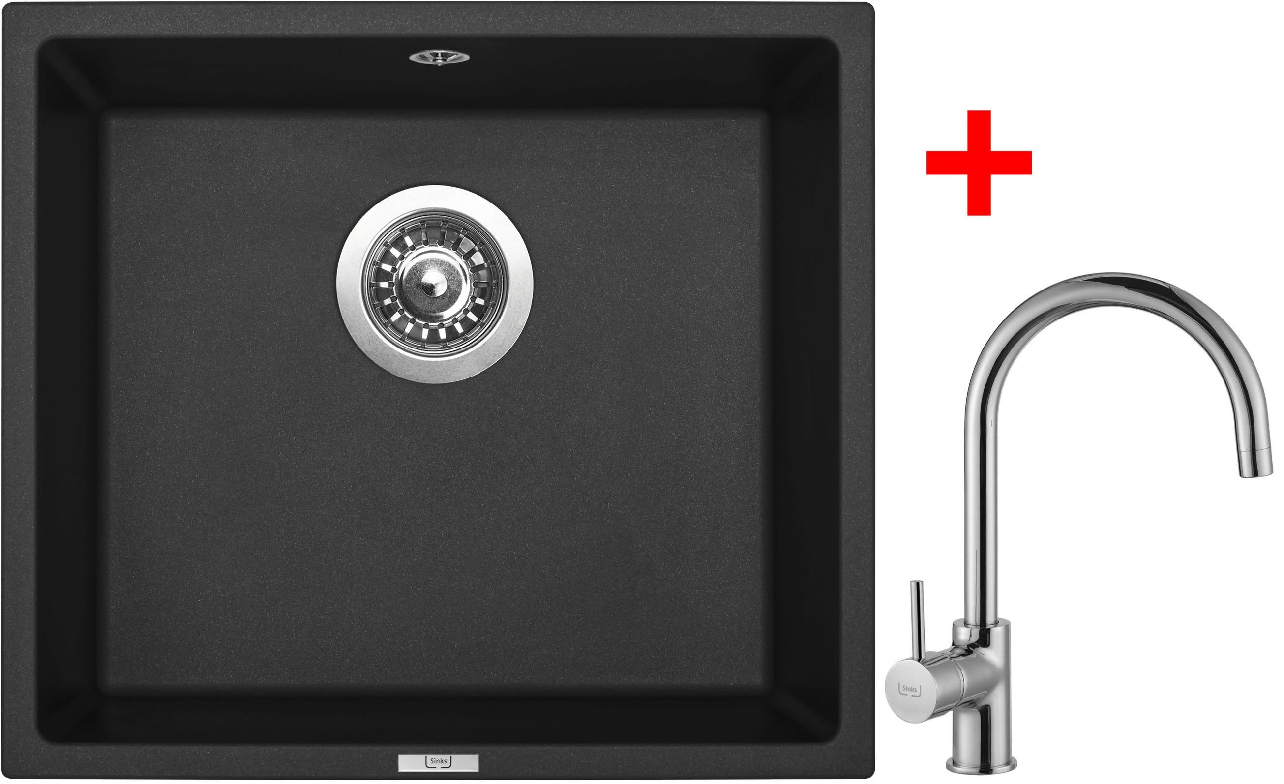 Sinks Frame 457 Pureblack + Vitalia