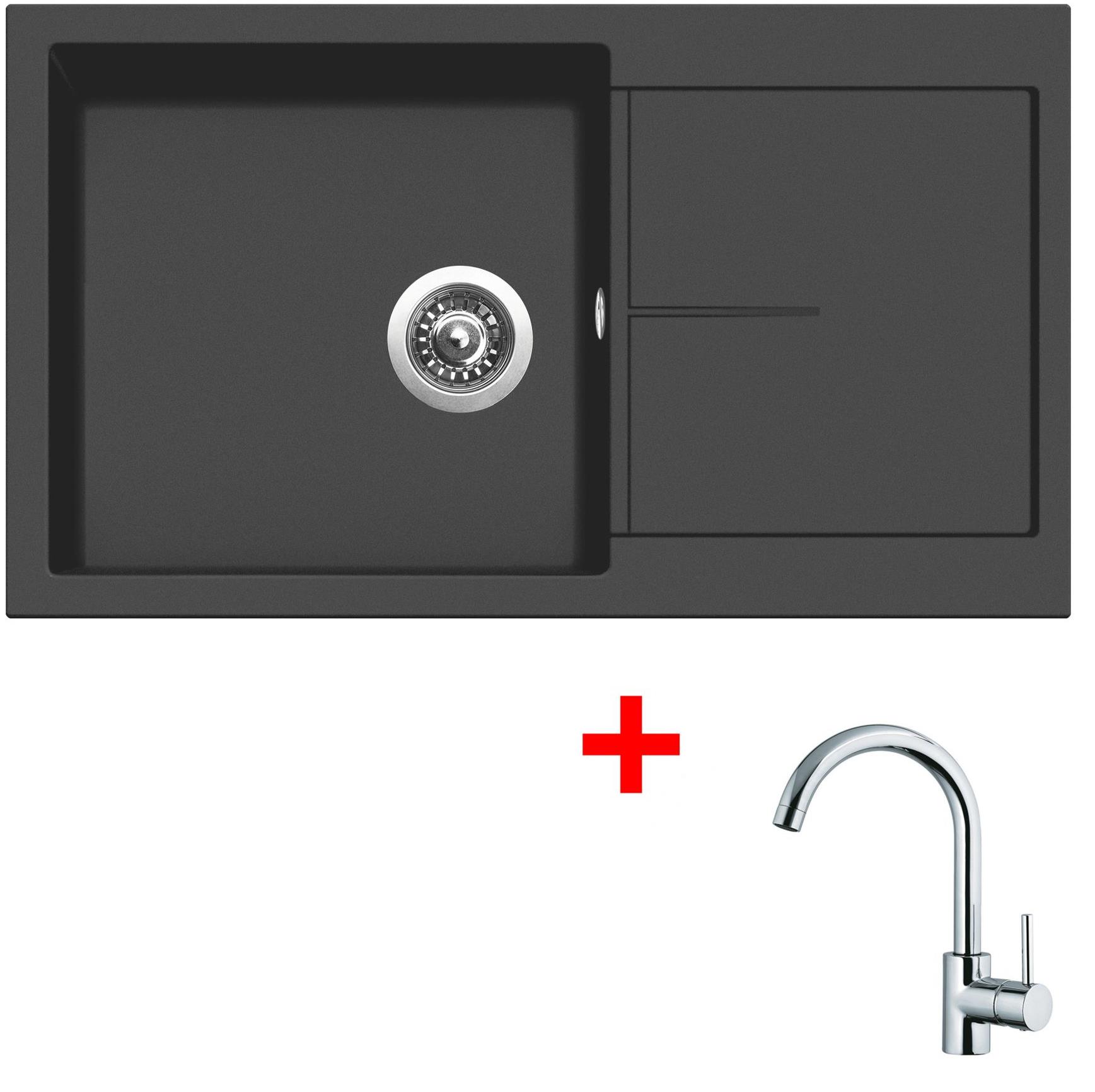 Sinks Infinity 860 Nanoblack + Mix 35