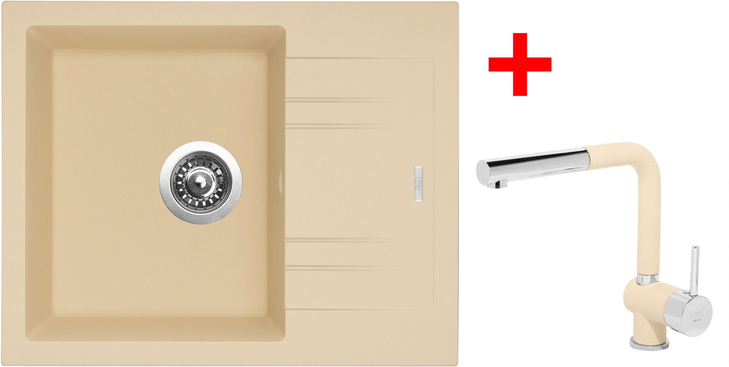 Sinks Linea 600 Sahara + Mix 3 P GR