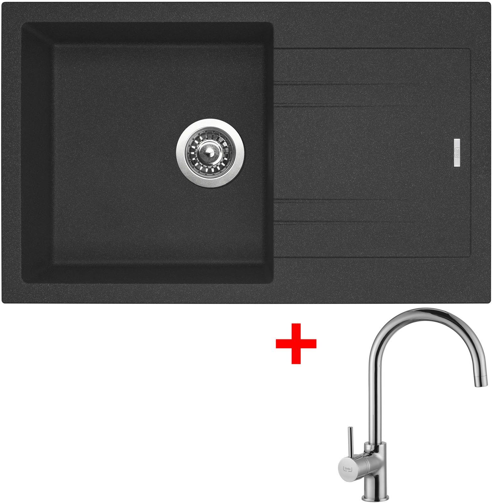 Sinks Linea 780 Granblack + Vitalia