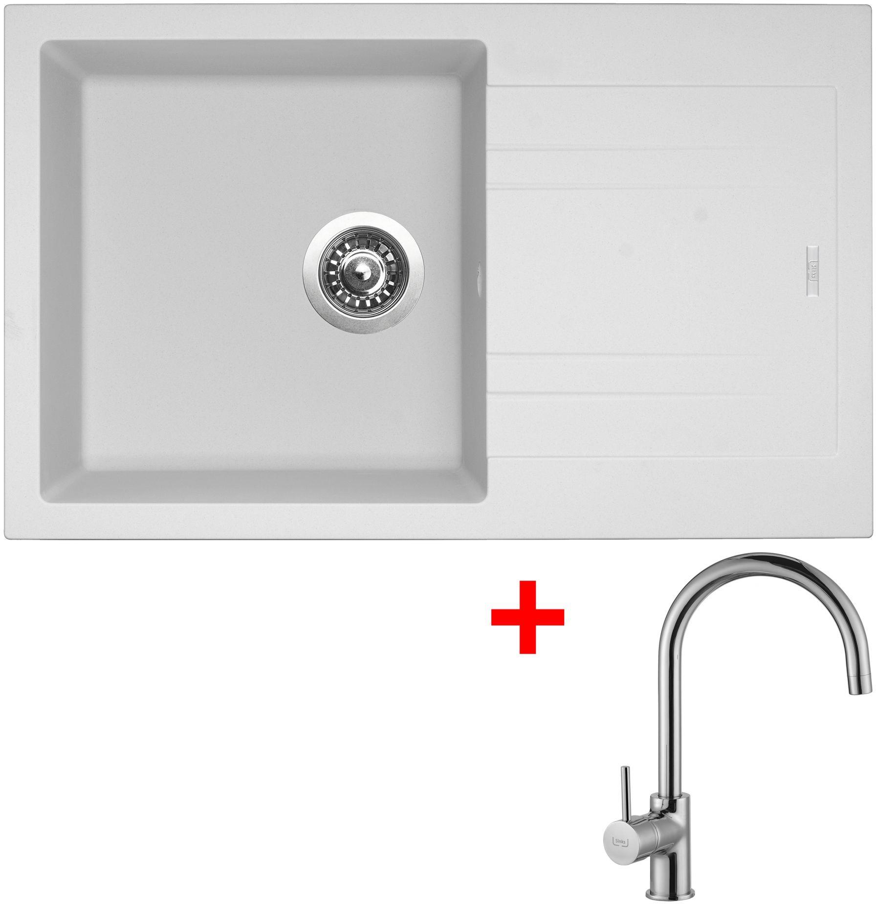 Sinks Linea 780 Milk + Vitalia