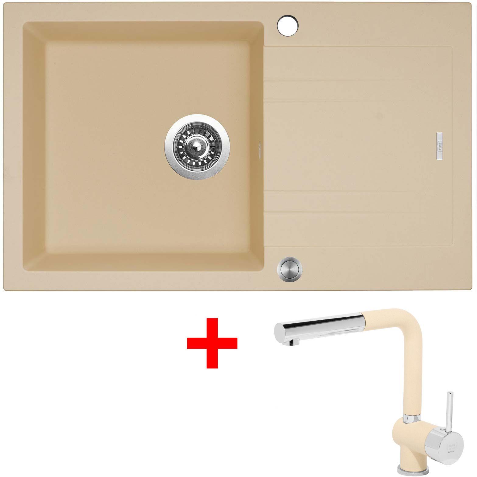 Sinks Linea 780 XC Sahara + Mix 3 P GR