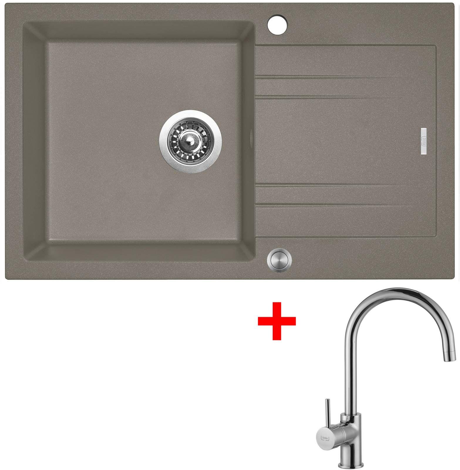 Sinks Linea 780 XC Truffle + Vitalia