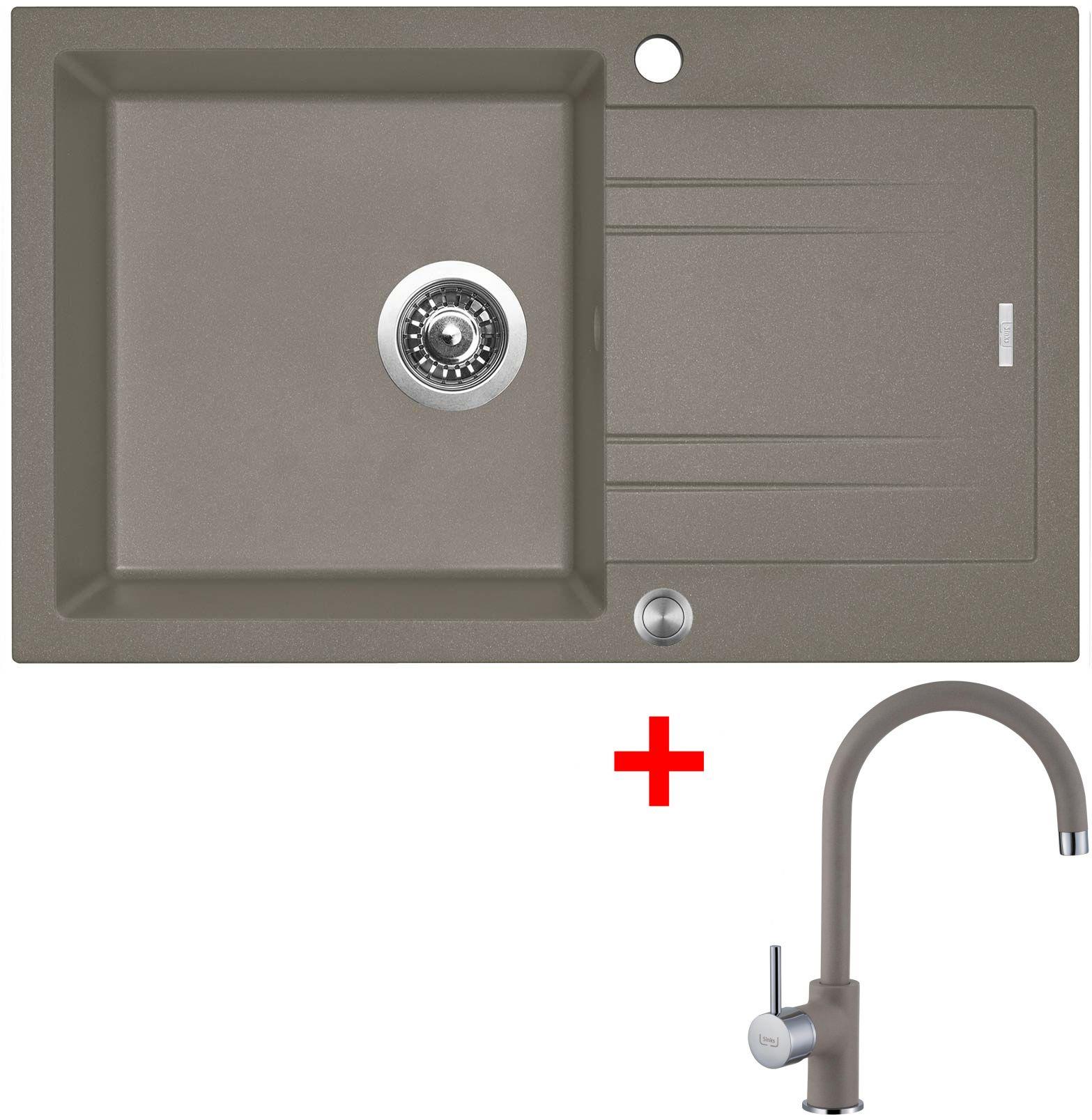 Sinks Linea 780 XC Truffle + Vitalia GR