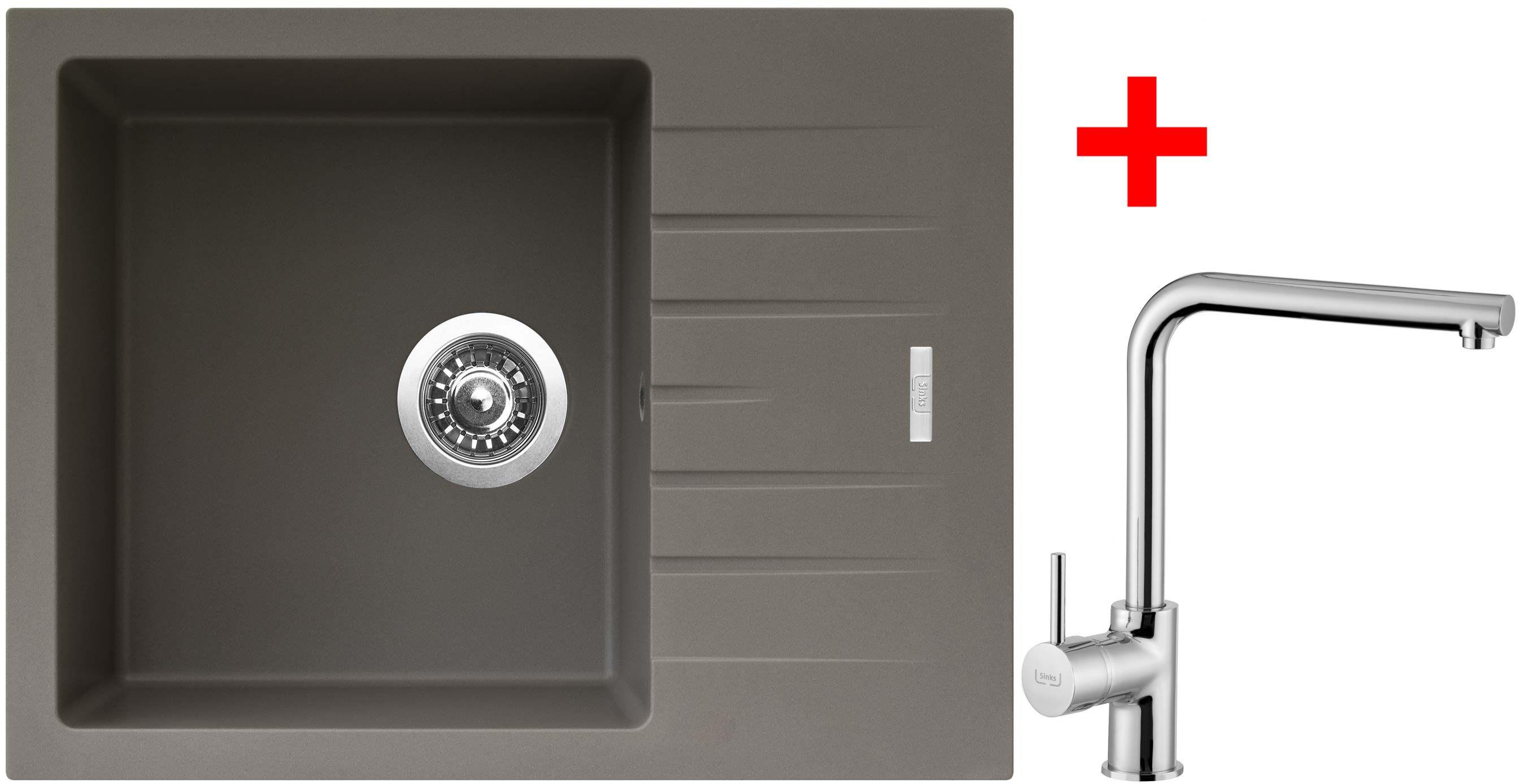 Sinks Perfecto 650 Truffle + Elka