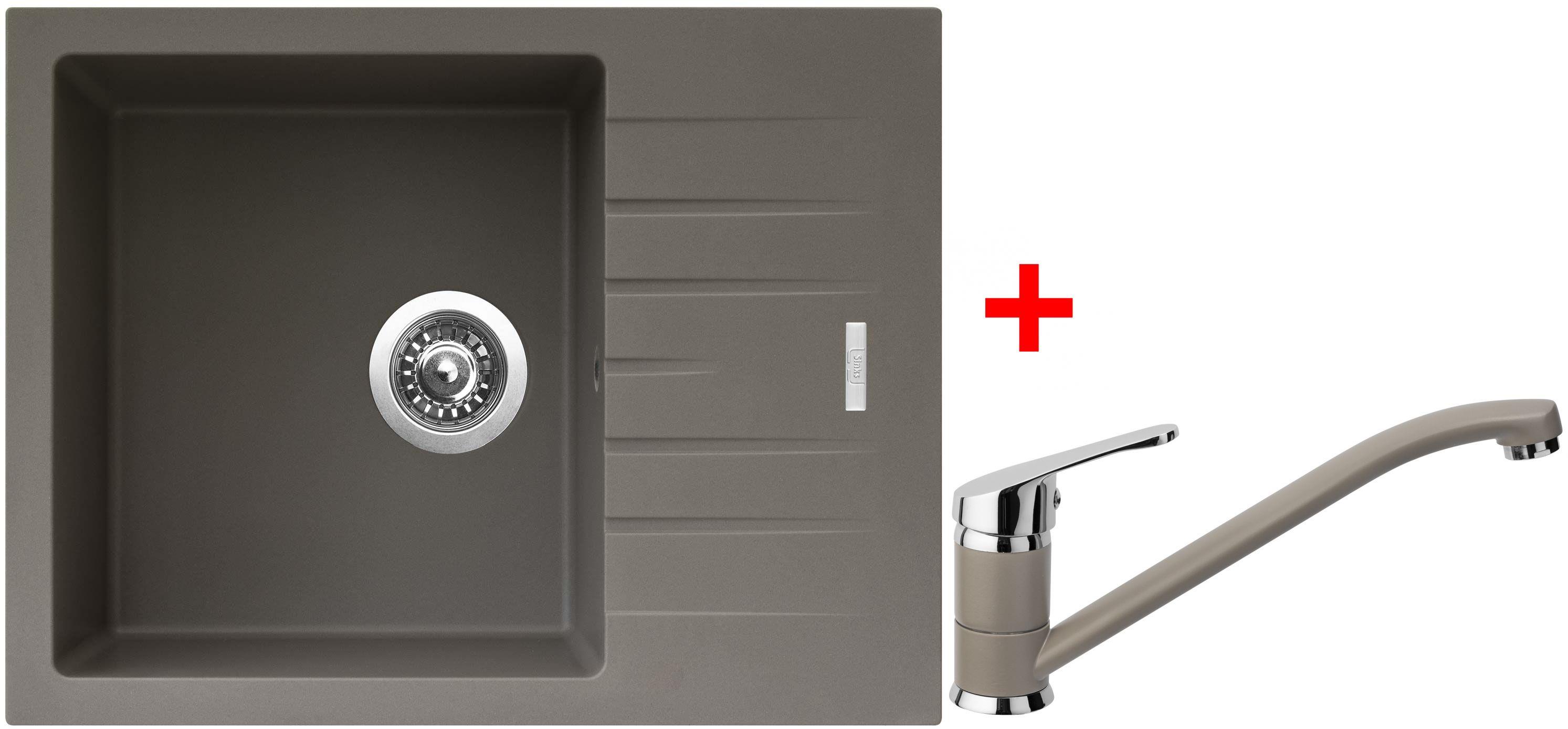 Sinks Perfecto 650 Truffle + Pronto GR