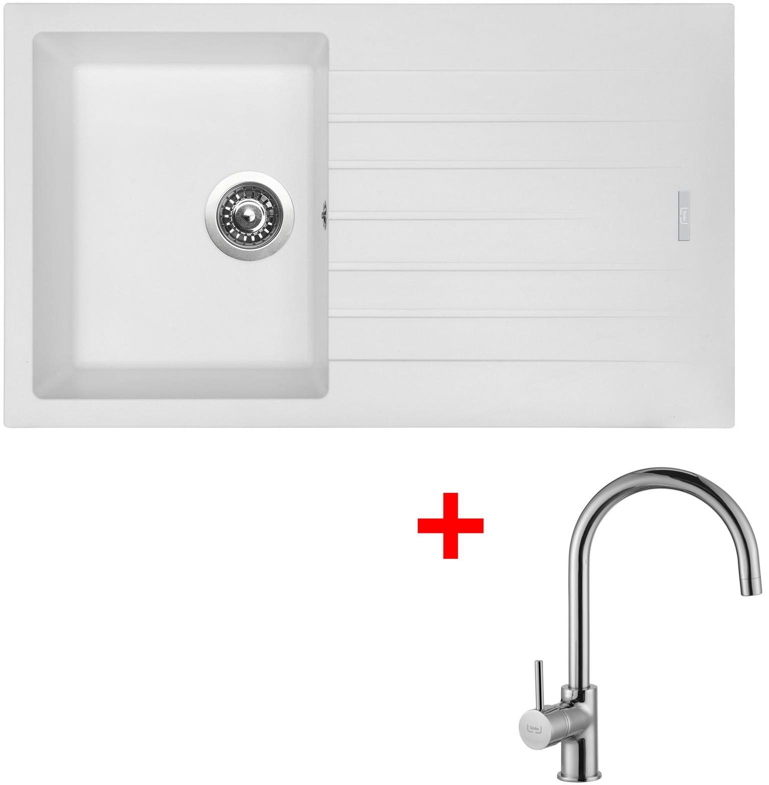 Sinks Perfecto 860 Milk + Vitalia
