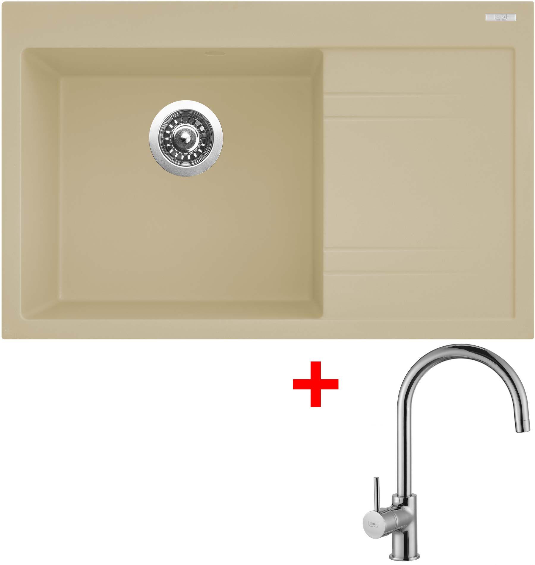 Sinks Rim 780 L Sahara + Vitalia