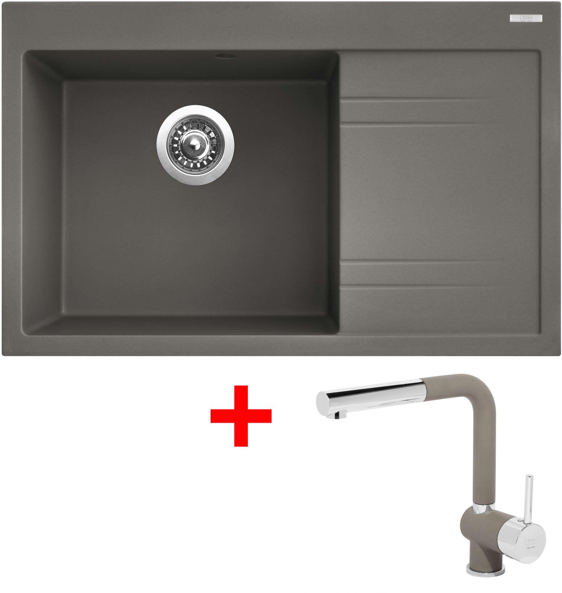Sinks Rim 780 L Truffle + Mix 3 P GR