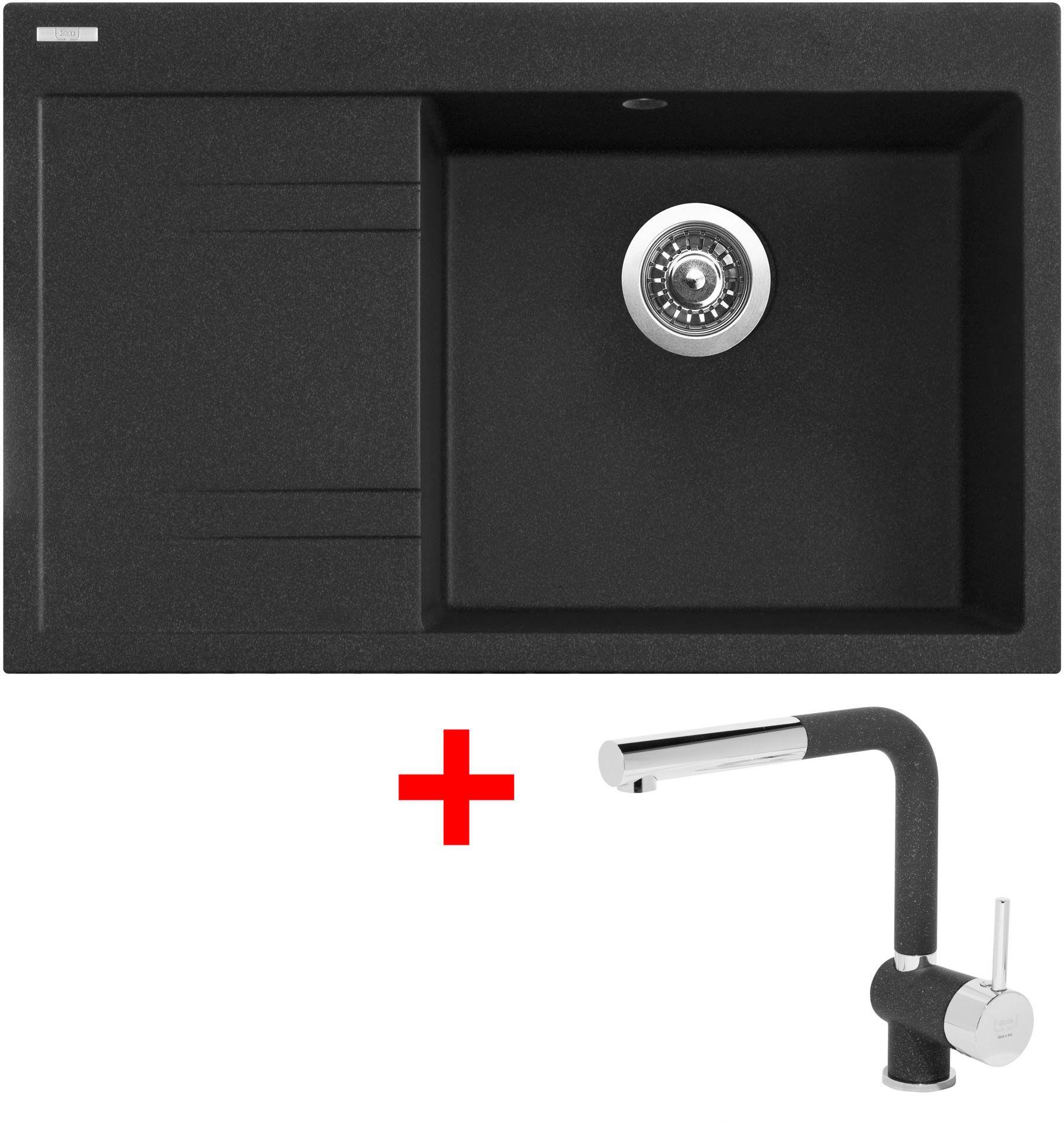 Sinks Rim 780 P Granblack + Mix 3 P GR