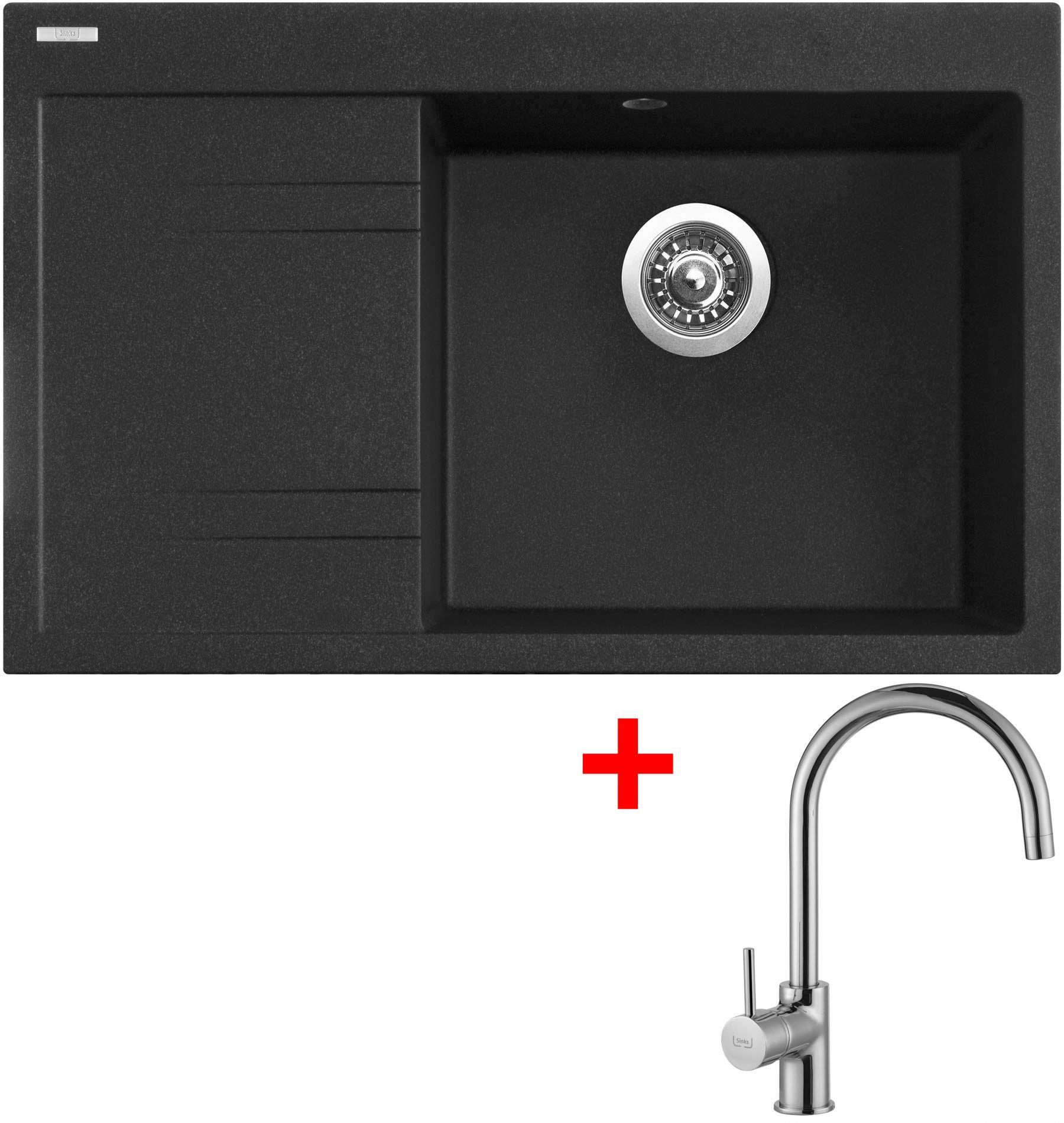 Sinks Rim 780 P Granblack + Vitalia