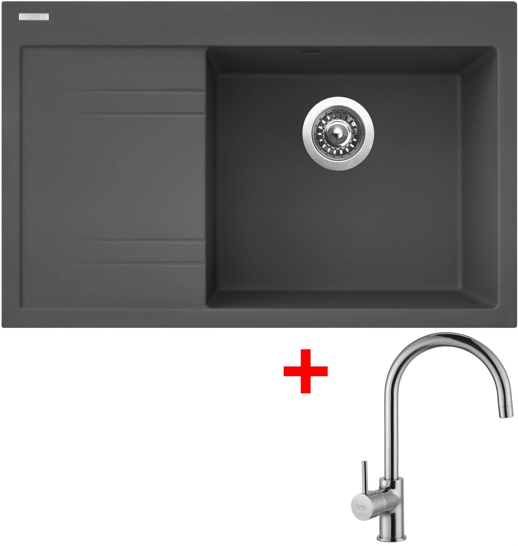Sinks Rim 780 P Titanium + Vitalia
