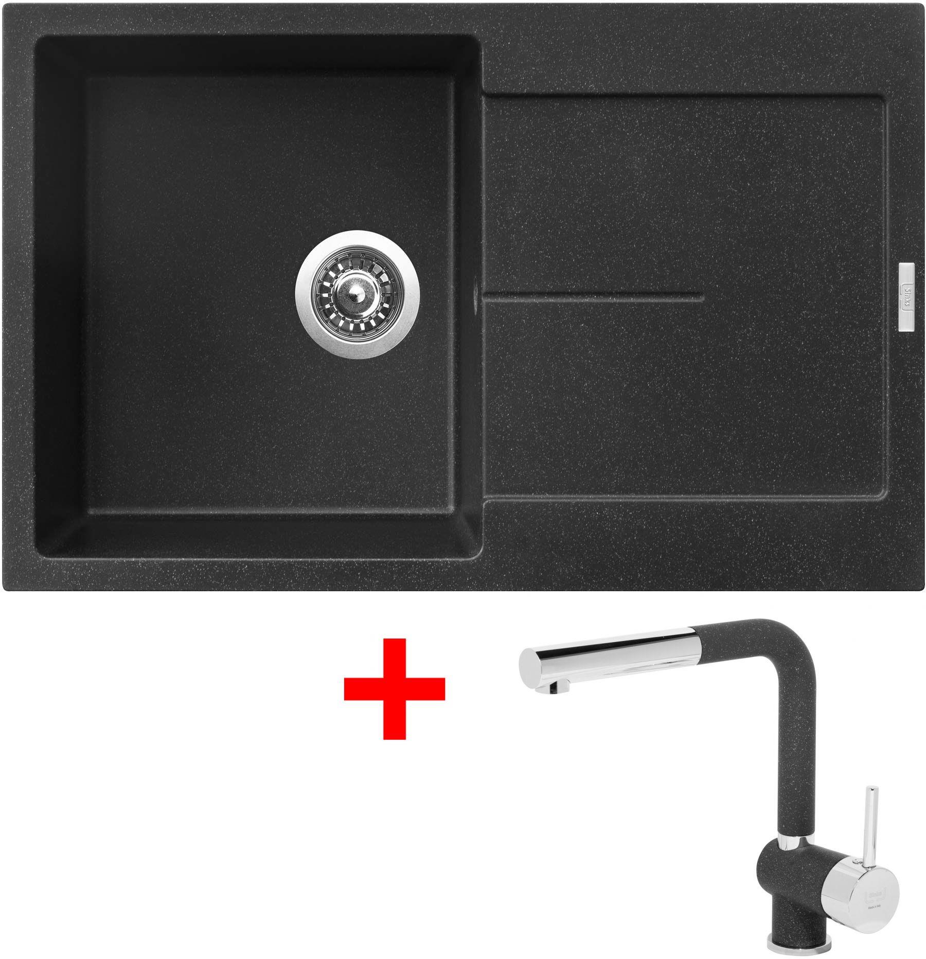 Sinks Ultima 790 Granblack + Mix 3 P GR