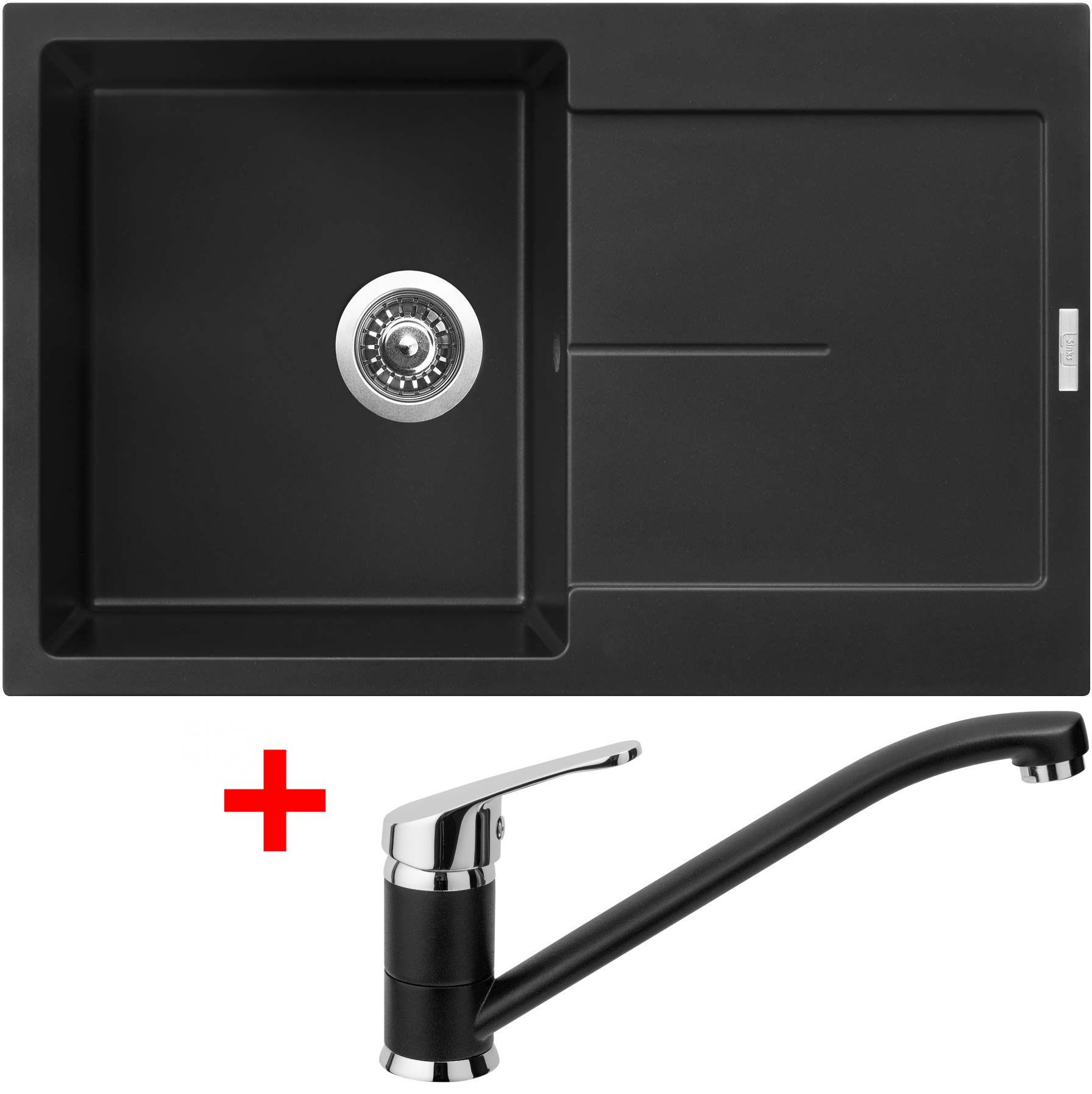 Sinks Ultima 790 Pureblack + Pronto GR