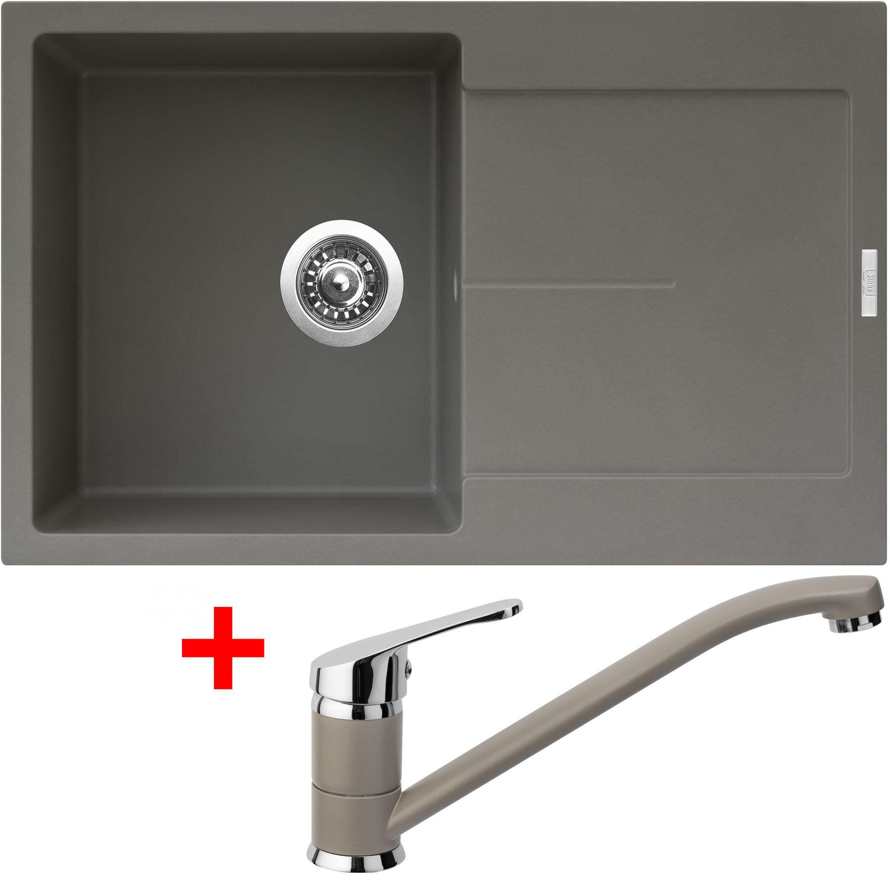 Sinks Ultima 790 Truffle + Pronto GR