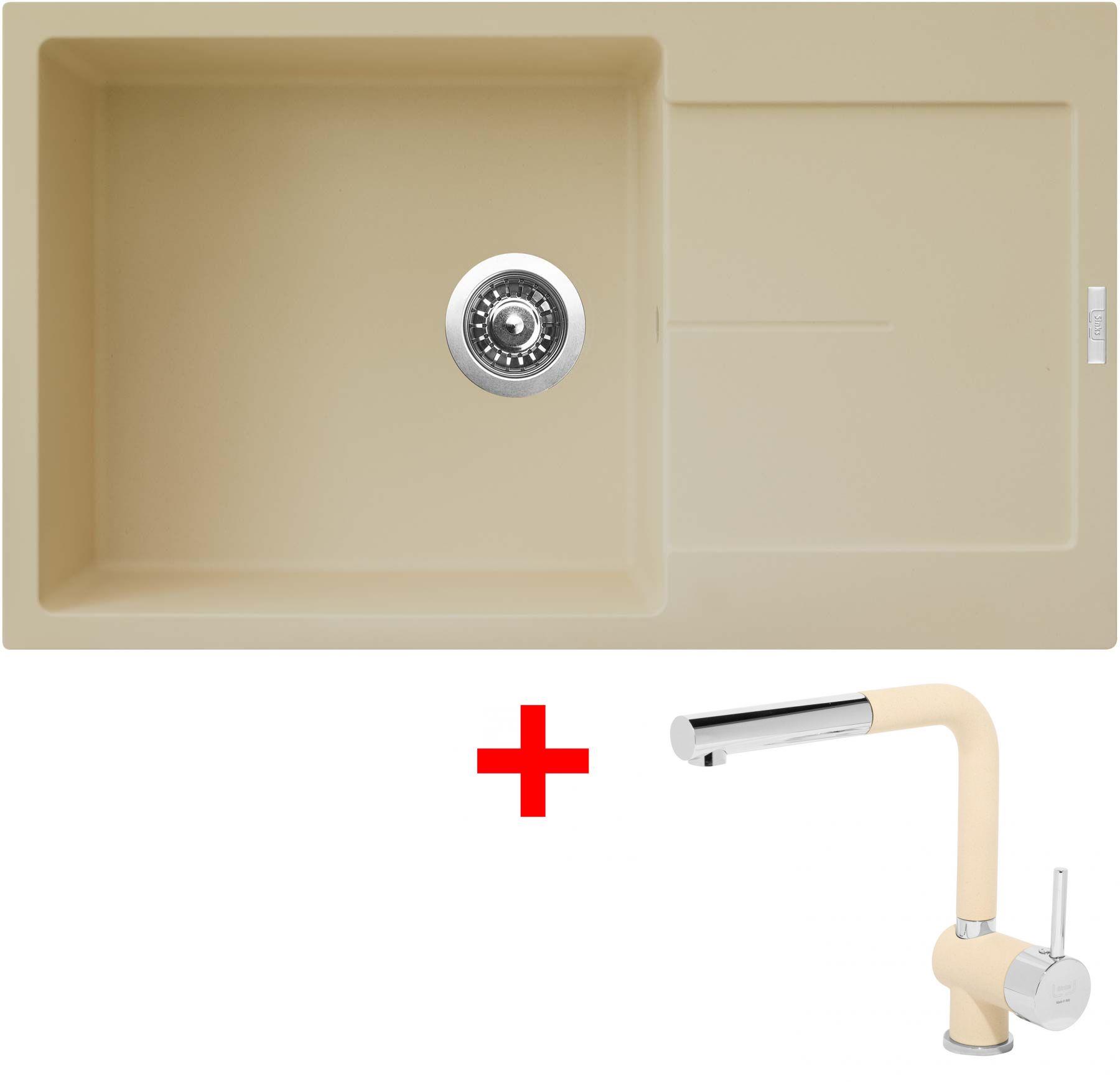 Sinks Ultima 860 XXL Sahara + Mix 3 P GR