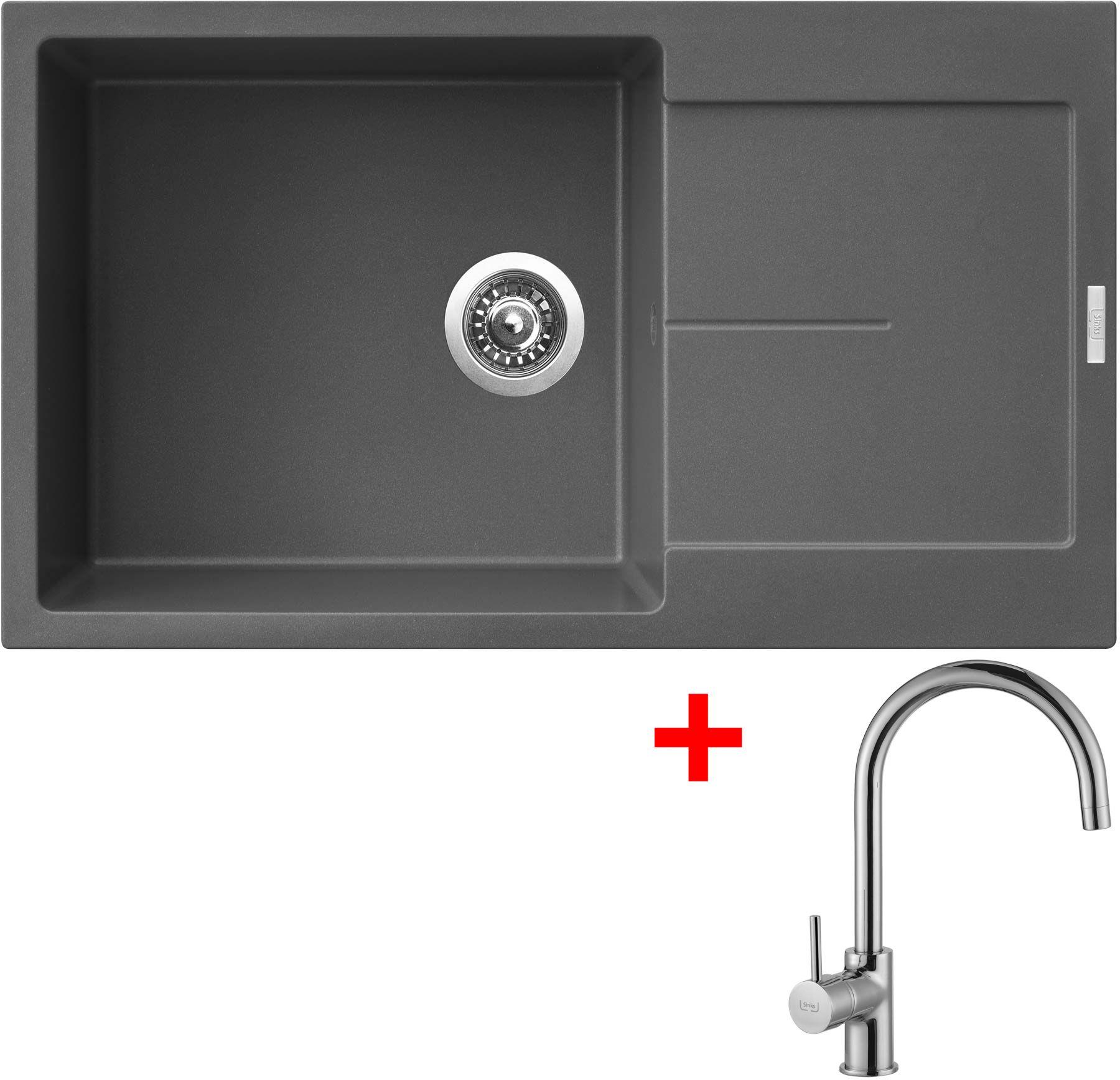 Sinks Ultima 860 XXL Titanium + Vitalia